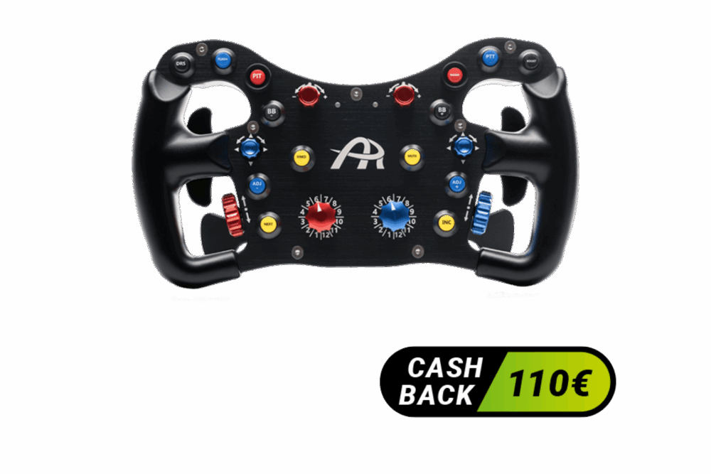 Ascher steering wheel F64 V3 - Simucube Wireless