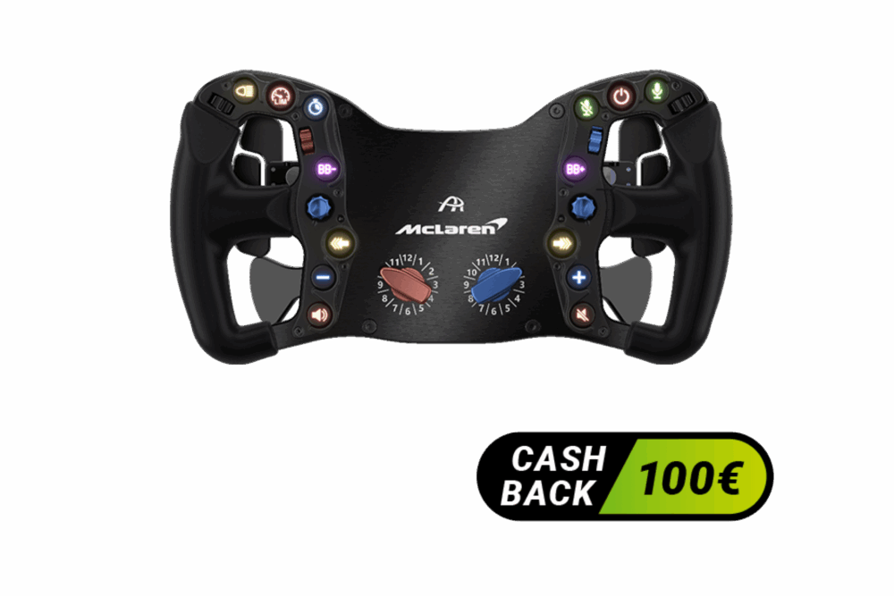 Ascher Artura Pro steering wheel - Simucube Wireless