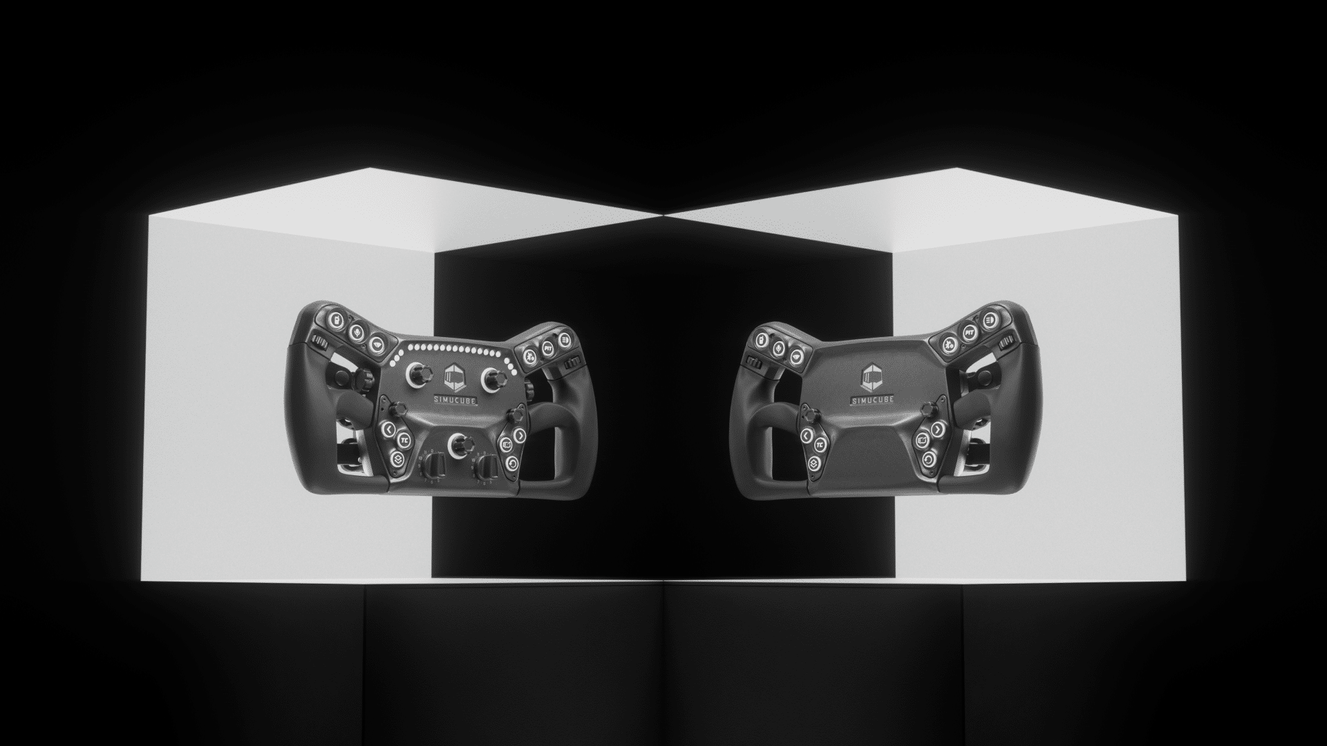 Simucube Savu Sport and Pro sim racing steering wheels