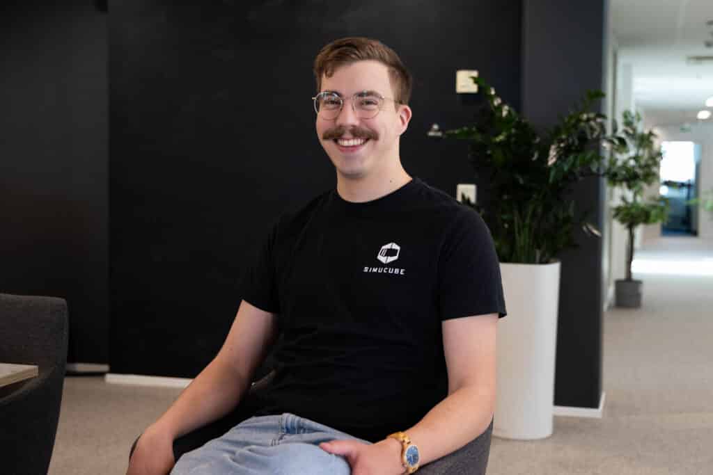 Simucube Project Engineer Markus Nuuja