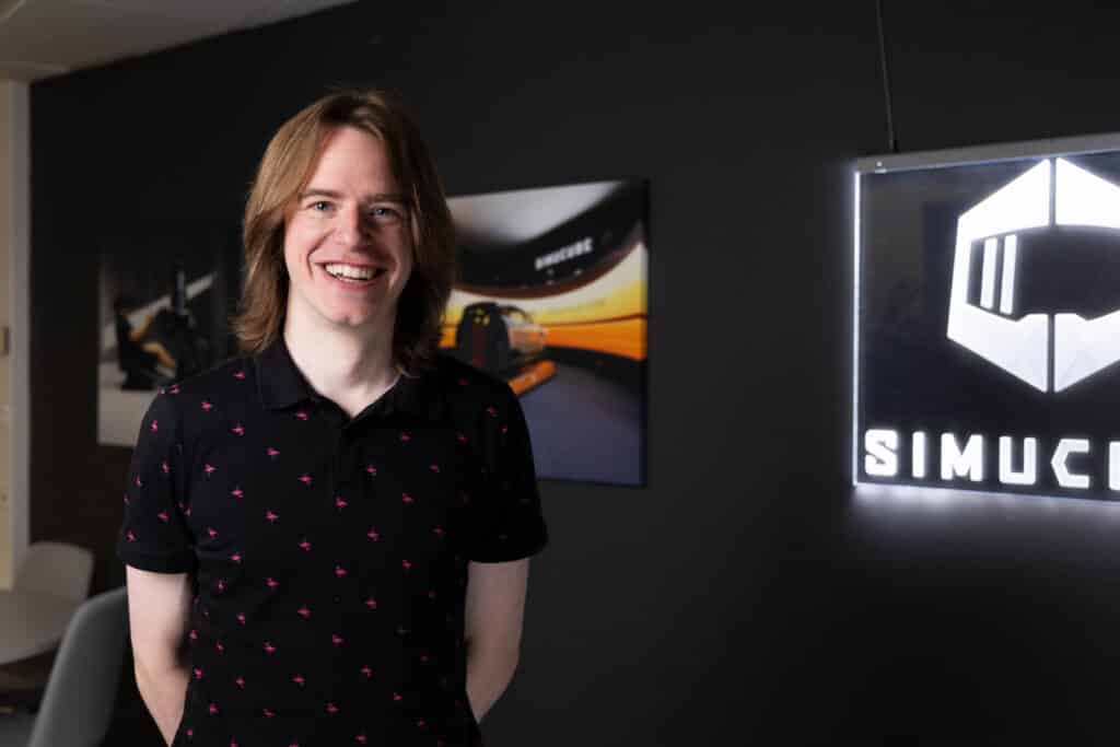 Simucube UI/UX designer Alen