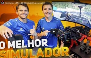 Enzo and Pietro Fittipaldi Simucube Ultimate Simulator