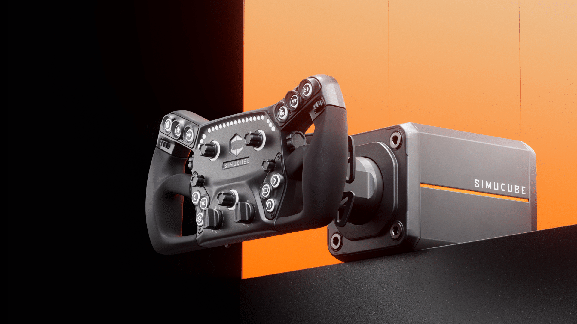 Simucubr 3 wheelbase and Savu wheel