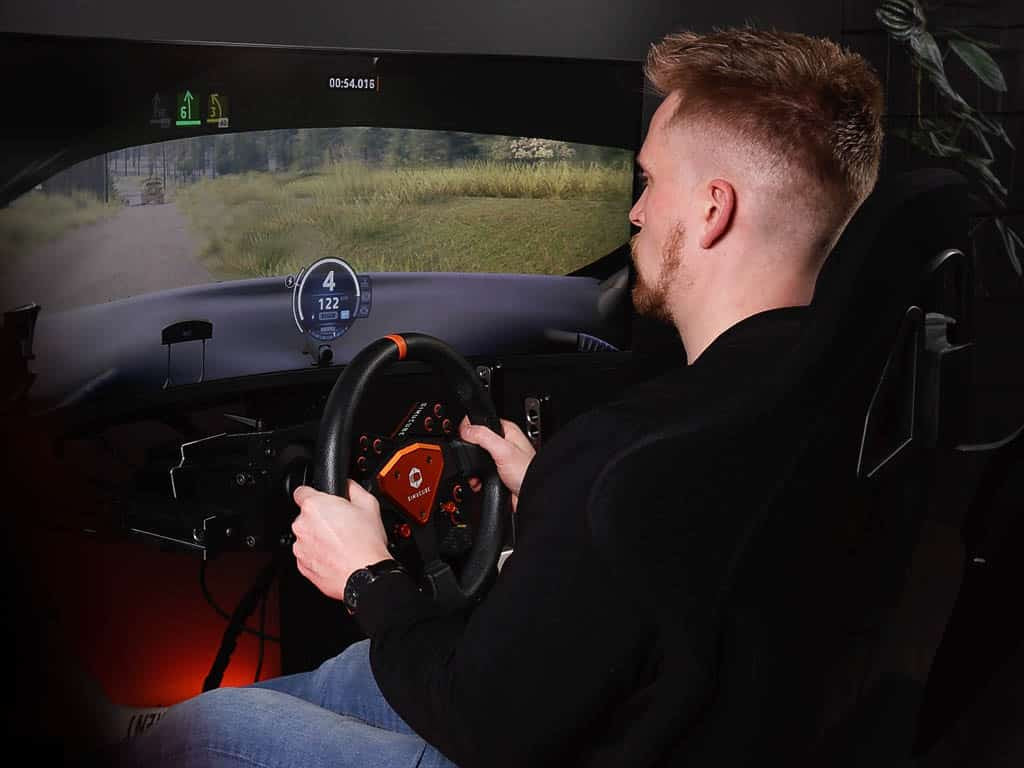 sim racing rally
