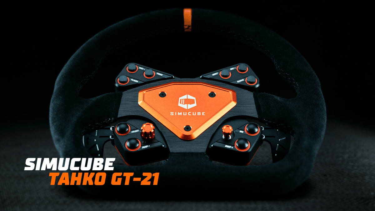 SIMUCUBE TAHKO GT-21 STEERING WHEEL