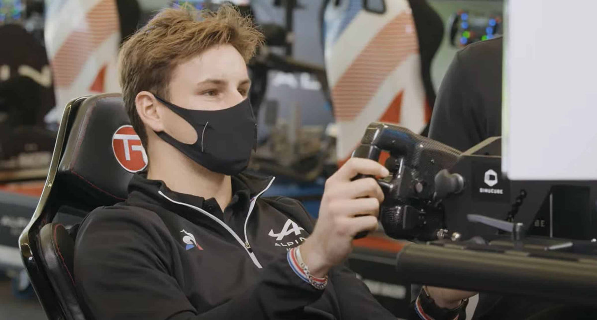Simucube 2 selected by Trak Racer on the Alpine Racing TRX cockpit