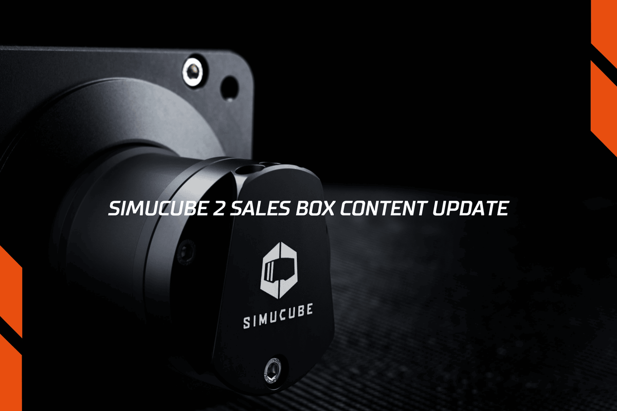Simucube 2 Sales Box Content Update