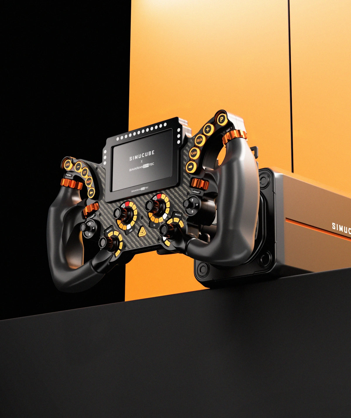 Steering wheel options for Simucube 3