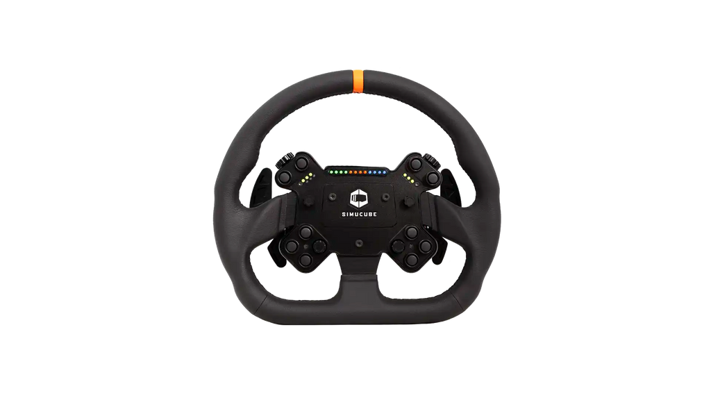 Simucube Valo Leather wheel