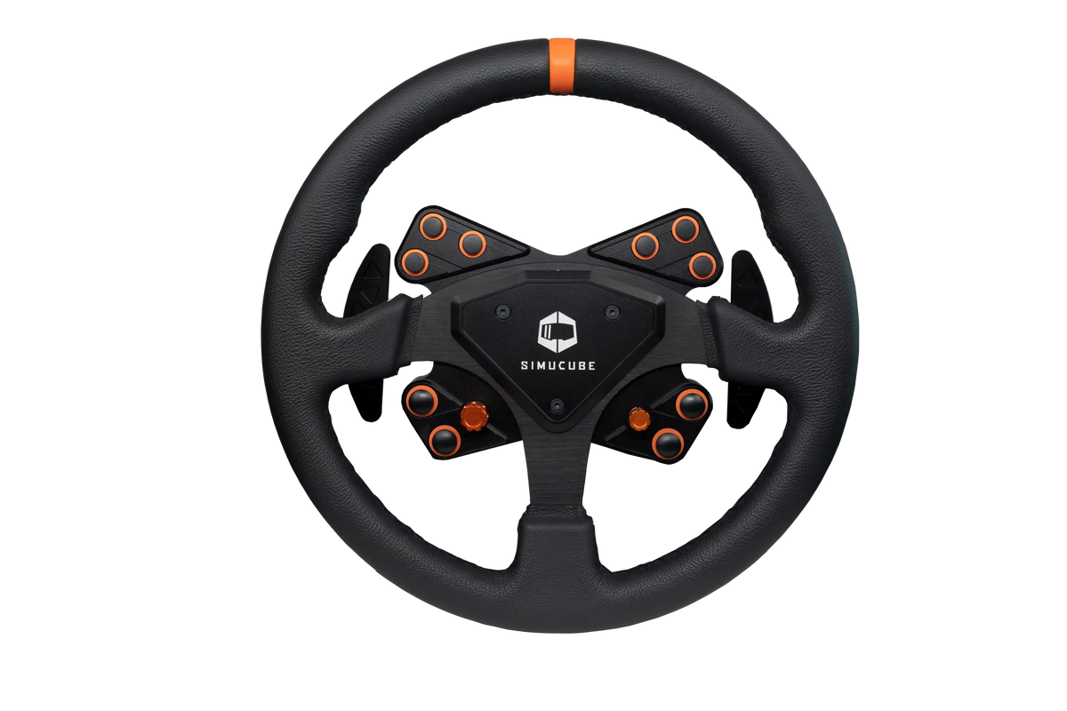 Simucube Tahko Round Black Edition x Simucube 2 Wheelbase Bundle