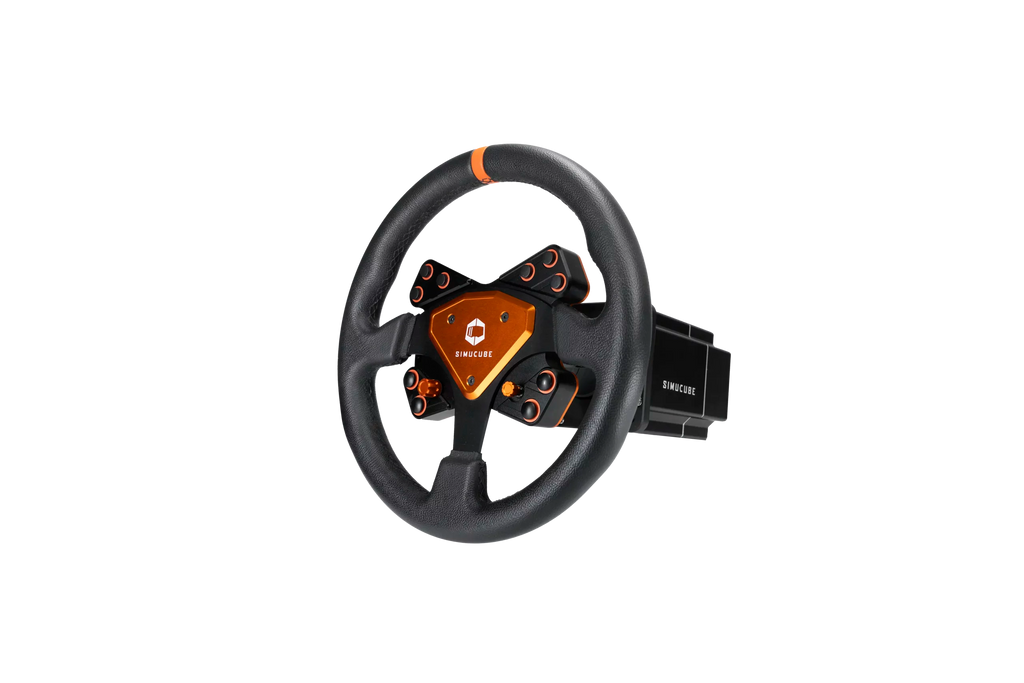 Simucube Tahko Round Orange Edition x Simucube 2 Wheelbase Bundle