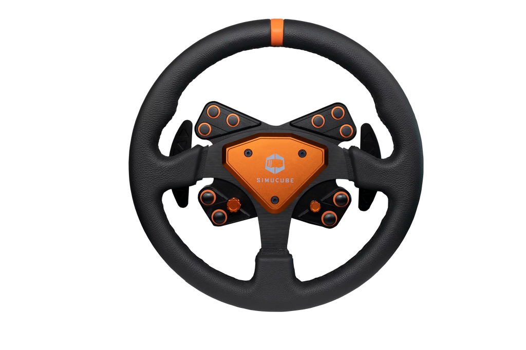 Simucube Tahko Round Orange Edition x Simucube 2 Wheelbase Bundle